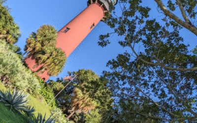Climbing the Jupiter Lighthouse