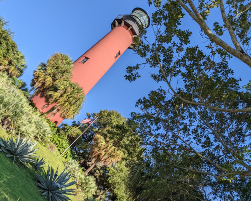 Climbing the Jupiter Lighthouse